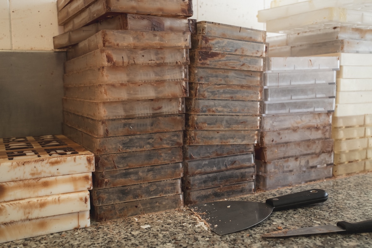 Fabrication des pralines