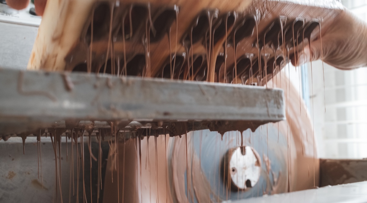 Préparation chocolat