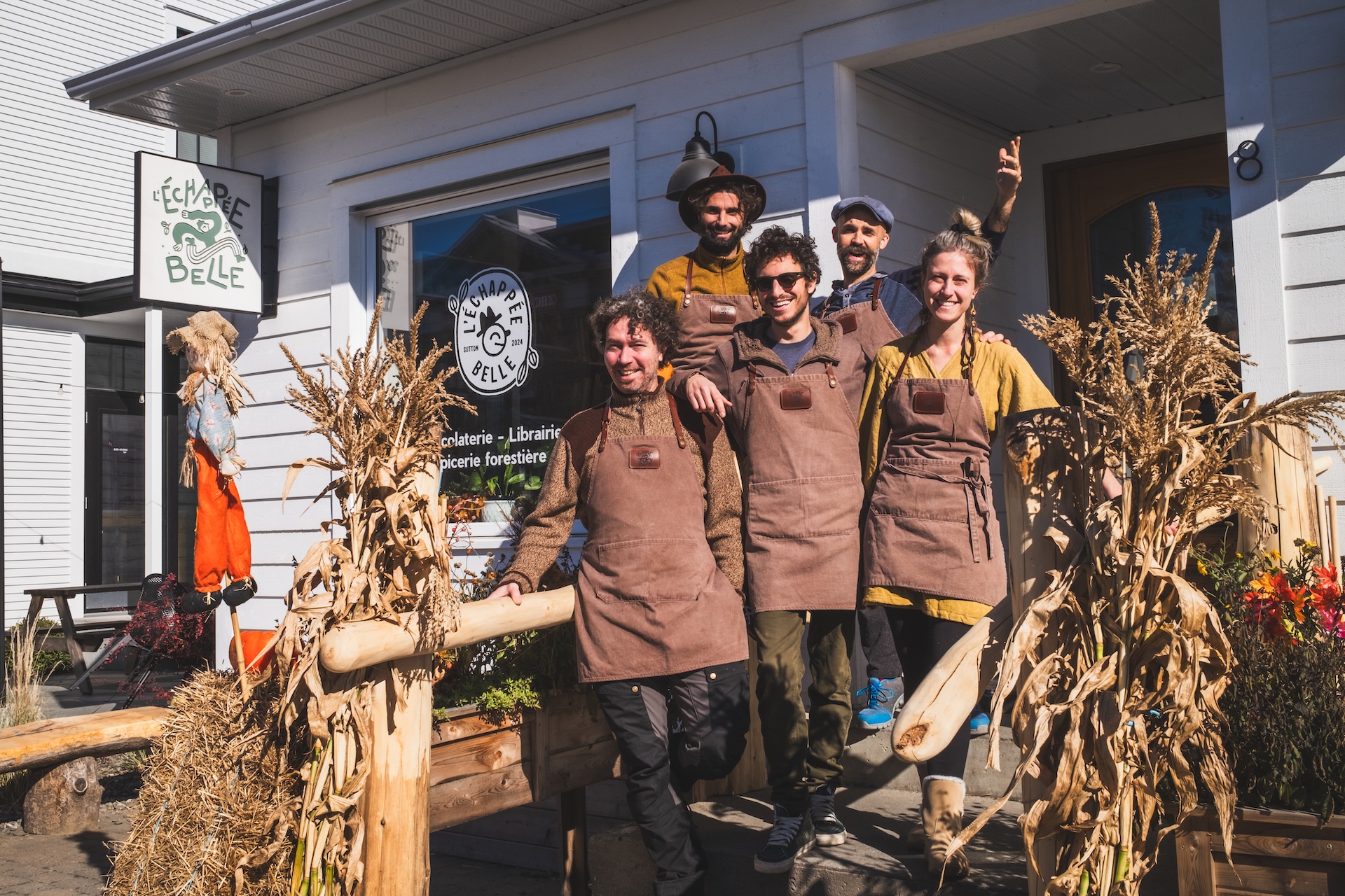 L'équipe de l'Échappée belle Sutton