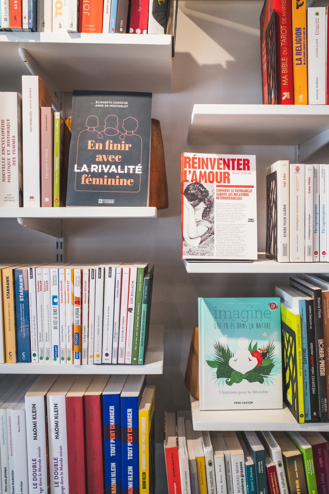 Rayon de la librairie nature